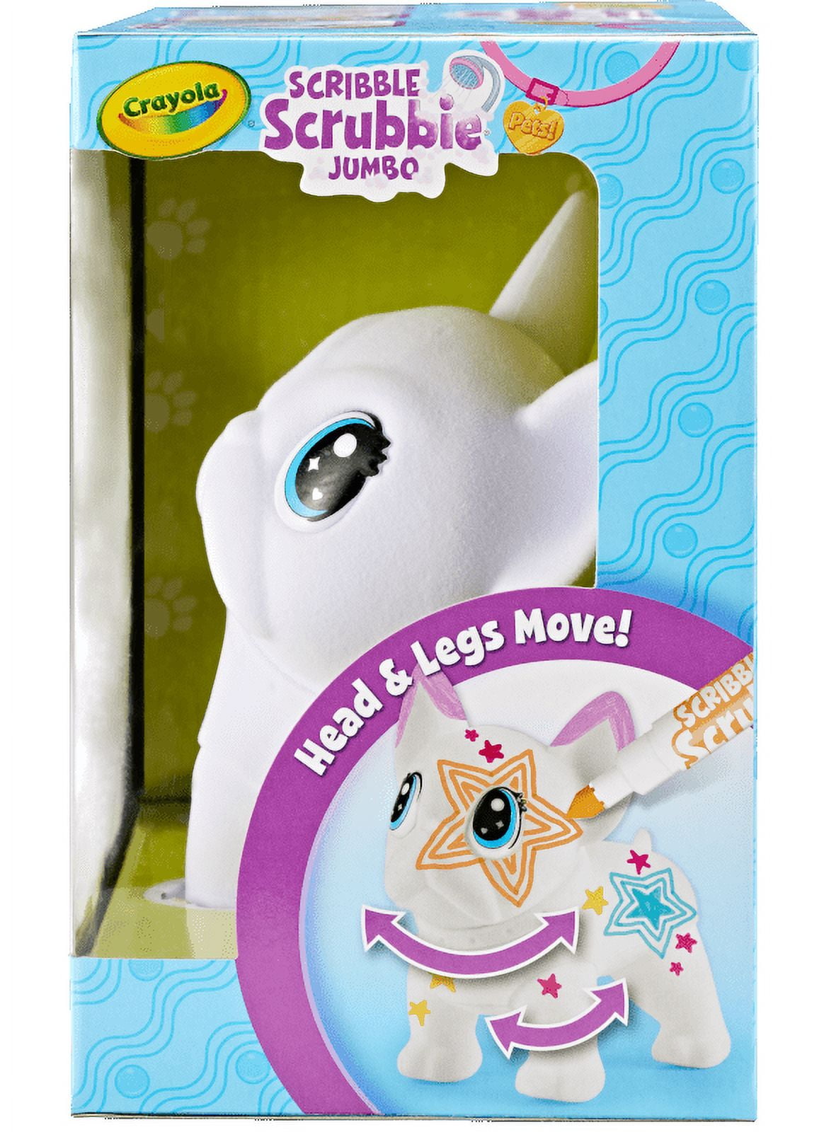 Crayola Scribble Scrubbie Jumbo (7 inch), Customizable Toy, French