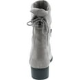 thumbnail image 4 of Soda Women's Slouchy Boot Round Toe Faux Suede, 4 of 7