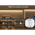 thumbnail image 2 of Tuya ZigBee Triac Dimmer LED Controller Smart Dimmer for Dimmable LED Lights Support Smart APP Remote Control A,1 x Dimmer, 2 of 6