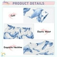 thumbnail image 4 of joogoo Cartoon Whales 2 Piece Long Sleeve Tee and Pants Cotton Pajama Set 5Y, 4 of 7