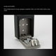 thumbnail image 4 of Caja De Cerradura De Almacenamiento De Seguridad Para Llaves, Caja De Cerradura De Llave Negra Resistente A La Intemperie Montada En La Pared Para Exteriores, 4 of 7