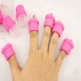 thumbnail image 3 of Seitruly Clips de plástico para quitar esmalte de uñas, 10 piezas, portátiles, reutilizables, lavables, para salón de uñas, tapas para remojo Juegos de manicura Rosado NO1 Seitruly  CE1713-00B, 3 of 6