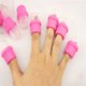 thumbnail image 3 of Qarigey Clips de plástico para quitar esmalte de uñas, 10 piezas, portátiles, reutilizables, lavables, para salón de uñas, tapas para remojo Juegos de manicura Rosado NO1 Qarigey  CE1713-00B, 3 of 6
