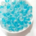thumbnail image 7 of 100Pcs Charming Glass Marbles Bulk, Marble Run Games, Vase Fillers, for Gifts and Crafts (0.39in/10mm, Blue), 7 of 7
