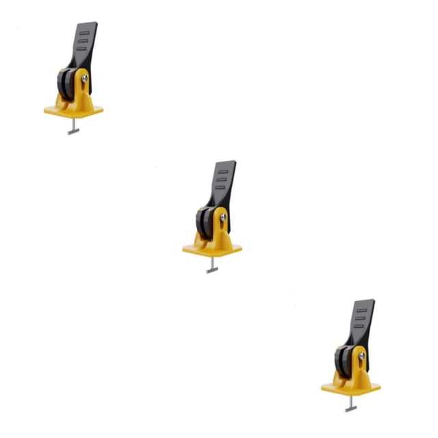 Maoww Professional Floor Tile Leveling Tool Reusable Leveler Wall Wear-resistant Tools Clips Adjuster Kit Construction Rustproof 3Set