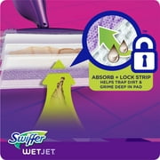 Swiffer Wet Jet Mop Cleaning Pads Refill, Floor Cleaner for Mopping Wood, Laminate, Tile, 24 Count