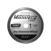 RotoZip RZDIA1 Dry Diamond Zip Wheel