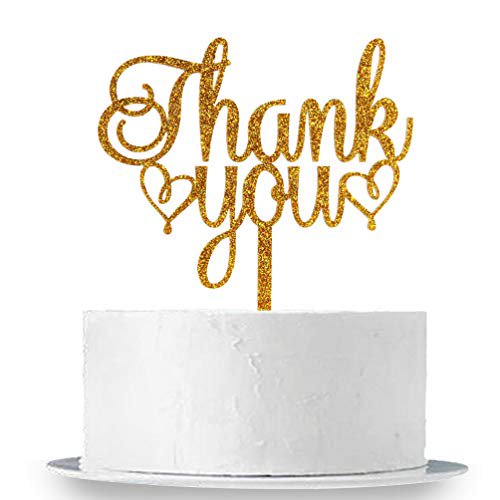 Innoru Thank You Cake Topper Gold Glitter Acrylic Engaged Wedding Bridal Shower Thanksgiving Day Party Decorations Walmart Com Walmart Com Innoru Thank You Cake Topper Gold Glitter Acrylic Engaged Wedding Bridal Shower Thanksgiving Day Party Decorations Walmart Com Walmart Com