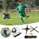 thumbnail image 1 of Fiudx Cinturón de Entrenamiento de Fútbol, Elástico, Correa Ajustable para El Control Del Balón, Mejora El Regate y El Pase, Sesiones de Práctica Individuales, Todos Los Niveles, Nailon Resistente., 1 of 6