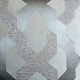 thumbnail image 4 of Funda de almohada decorativa gris de 40 x 40 cm (16 x 16 pulgadas), con diseño de jacquard, geométrica, con diseño de celosía y estampado moderno - Trellis Shine, 4 of 4