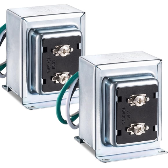 Timbre para puerta Transformer Maxdot, 16 V, 30 VA, certificado UL, paquete de 2