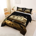 thumbnail image 2 of Catabedysis Wild Camping Full Size Comforter Sets,Night Camper Print Bedding Comforter Set For Boys,Multicolor,Black Reversible,3pcs,1 Comforter and 2 Pillowcases, 2 of 7