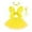 Yellow-B, variant on Tulle Tutu Skirt for Girls Layers Yellow Tutuwith Wings and Hairband Elastic Waist Ballet Skirt Kid Dress Up Birthday Party 3-10 Years