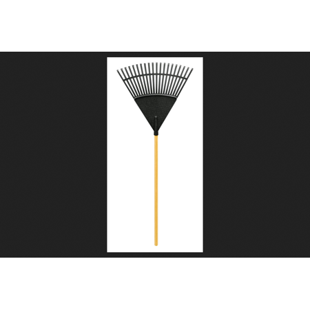UPC 755625038036 product image for Truper 18 in. W x 48 in. L Wood Leaf Rake | upcitemdb.com