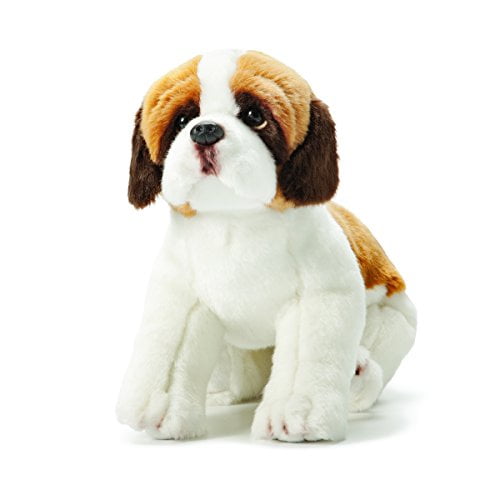 large st bernard stuffed animal