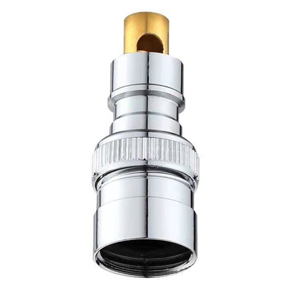 Brass Auto Shut-Off Water Leak Prevention Adapter for Washing Machine Heavy Duty Connector