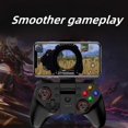 thumbnail image 4 of HLONK Wireless 4.0+2.4G Wireless Grip Android I0S Mobile Gamepad with Vibration  Customizable Setting Keys - Mobile Phone Direct Connection/ PC/ TV, 4 of 7