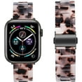thumbnail image 3 of KOMI Band Replacement for Apple Watch 49mm 45mm 44mm 42mm 41mm 40mm 38mm Women Men Fashion Resin Wirstband Bracelet Strap for iWatch Ultra 2/1 Series 9 8 7 6 SE 5 4 3 2 1, 3 of 5