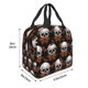thumbnail image 3 of Easygdp Butterfly Skull Bolsa Térmica Premium - Tela Oxford Impermeable, Gran Capacidad, Bolsillo Frontal, Unisex para Trabajo, Escuela, Actividades al Aire Libre y Picnics, 3 of 8