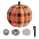 thumbnail image 2 of Decoraciones inflables de Halloween, con LED, impermeables, reutilizables, prácticas decoraciones para exteriores, calabaza, para vacaciones, patio, hogar. Tartán, 2 of 8