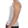 thumbnail image 2 of At the Buzzer Men's Tank Top (Small, Grey), 2 of 4
