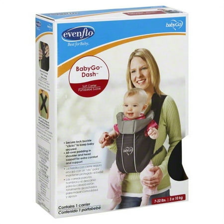 Evenflo - BabyGo Dash Infant Carrier, Black