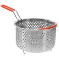 thumbnail image 4 of Panier Friteuse Rond Panier Vapeur pour Légumes Passoire à Légumes, 4 of 9