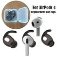 thumbnail image 2 of For 4 Ear Hooks slip Earbuds Covers Tips For 4 Hearphone Lost For Airpod, 2 of 10