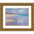 thumbnail image 1 of Gercken, Graham 32x25 Gold Ornate Wood Framed with Double Matting Museum Art Print Titled - Cloud Reflections, 1 of 4