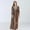 Brown, variant on Dyfzdhu Robes for Women Fleece Robe Soft Plush Bathrobe Fluffy Cute Long Coat Night