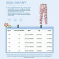 thumbnail image 7 of Haitryli Kids Girls Cute Printed Leggings Yoga Pants Toddler Slim Fit Tights Pink 100, 7 of 7