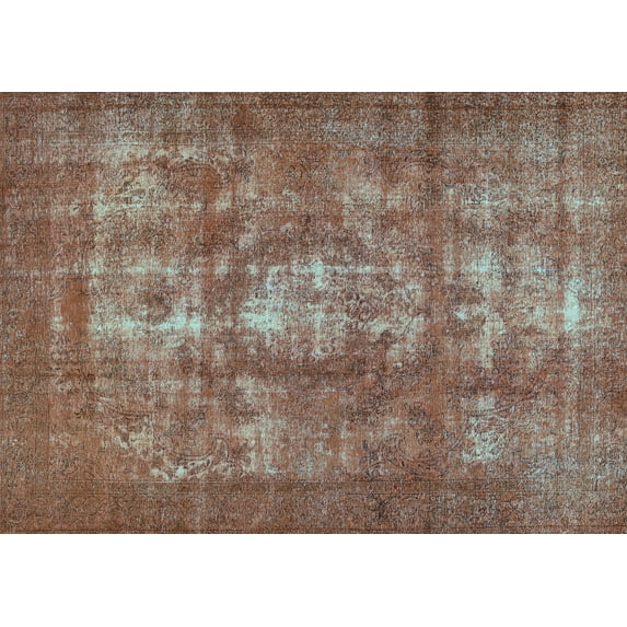 Ahgly Company Indoor Rectangle Persian Light Blue Bohemian Area Rugs, 5' x 8'