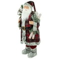 thumbnail image 3 of Alpine Santa Claus with Snowshoes and Skis Christmas Figure - 36", 3 of 5
