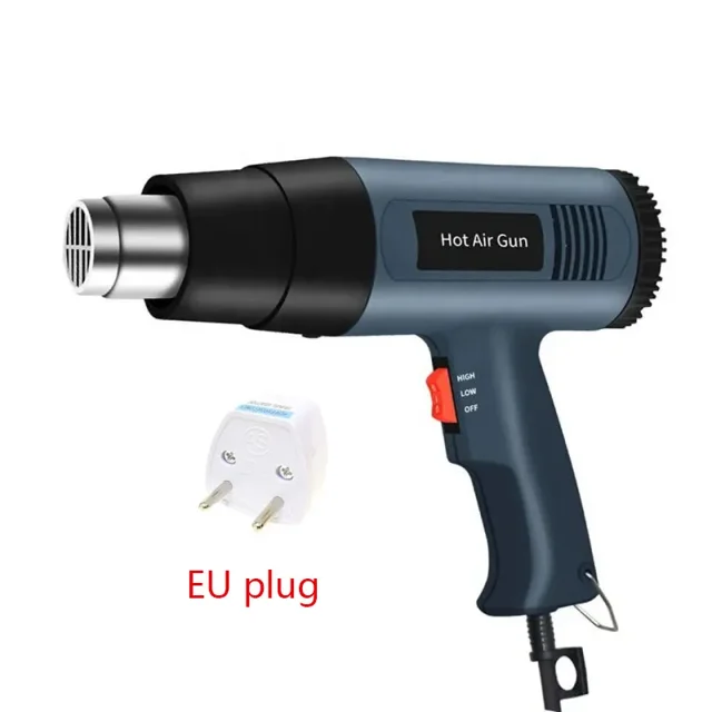 Hot Air Gun 2000W Variable Advanced 220V Heat Gun Electric Hot Air Gun Advanced Temperatures Adjustable Electric Heat Gun