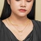 thumbnail image 4 of Juego de 3 Collares JeenMata con Colgante de Símbolo de Infinito en Oro Amarillo, 4 of 5
