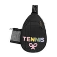 thumbnail image 3 of guohui Tennis Racket Shoulder Bag Badminton Racquet Bag Portable Water Resistant Racket Black, 3 of 8
