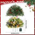 thumbnail image 3 of Christmas Decorations OutdoorParty Light-up DecorationPre Lit Artificial Christmas Tree Filler Christmas Tree Feel Real Filler With Lights&Tripod Stake Holiday For Entryways And Patios, 3 of 7