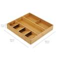 thumbnail image 5 of Joseph Joseph DrawerStore Bamboo Drawer Organizer for Cutlery, Utensils and Gadgets, 5 of 5
