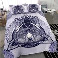 thumbnail image 3 of Pagan Celtic Wolf Juego de cama Premium Style, 3 of 3