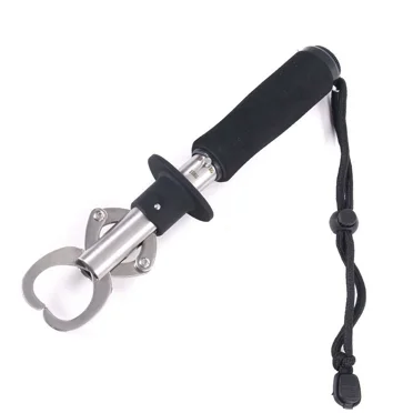 Fish Lip Gripper Fish Scales Professional Fish Holder Stainless Steel Grabber 40 Pound Fish Lip Grip Tool with Weight Scale