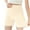 Beige, variant on WMTBSRSW Lace Trim Maternity Shorts Stretchy Adjustable High-Rise Pregnancy Underwear Seamless Lightwieght Lounge Sleep Pajama Shorts