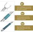 thumbnail image 3 of BESTYASH Garment Hook Pole Convenient for Reaching High Clothes 1Pack, 3 of 7