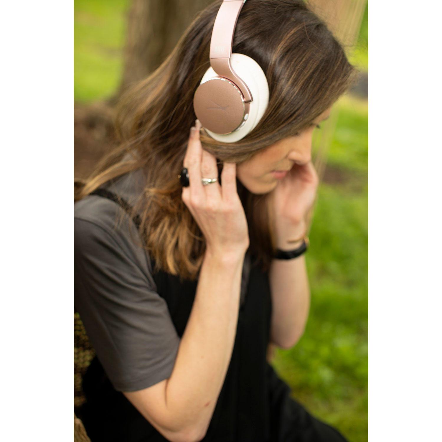 altec lansing comfortq  active noise cancelling headphones