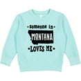 thumbnail image 2 of Inktastic Montana Someone Loves Me Toddler Sweatshirt, 2 of 4