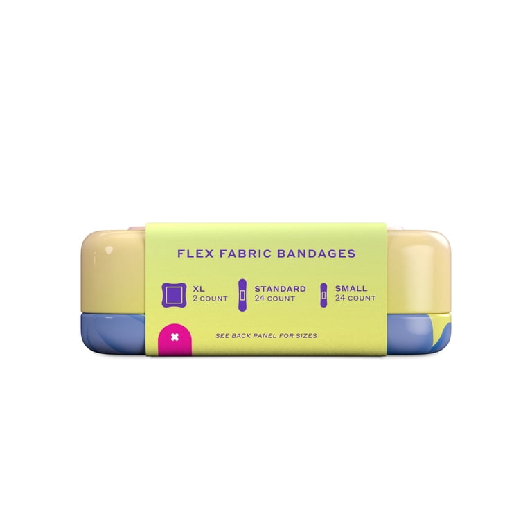 Welly Colorchange Flex Fabric Bandages 50ct HSA/FSA Eligible