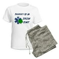 thumbnail image 5 of CafePress - Irish EMT Property Women's Light Pajamas - Women's Short Sleeve Print T-Shirt and Pants Light Cotton Pajama Set, 5 of 7