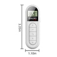 thumbnail image 4 of Radio FM Mini Con Clip Bolsillo 3 5 Mm para Trotar Acampar, 4 of 4
