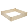 thumbnail image 6 of Veryke Wood Garden Flower Planter Box - 48 x 48 x 10inch, 6 of 9