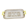 thumbnail image 3 of Bandeja rectangular Strade Fareast Limited acero inoxidable diseño europeo 262 cm x 193 cm x 11 cm, 3 of 8