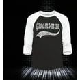 thumbnail image 2 of Shop4Ever Men's Groomsman Baseball Wedding Raglan Baseball Shirt Small Black/White, 2 of 4
